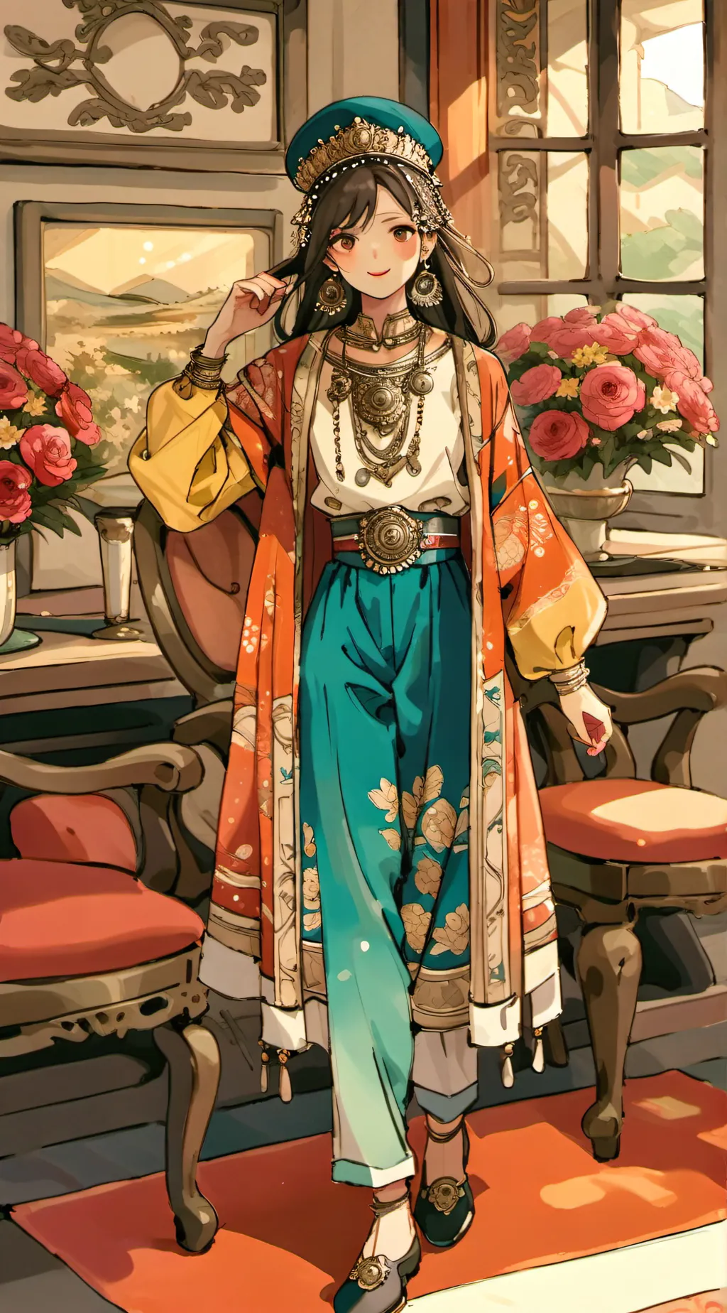 ai character: Amariah Tyuan  background