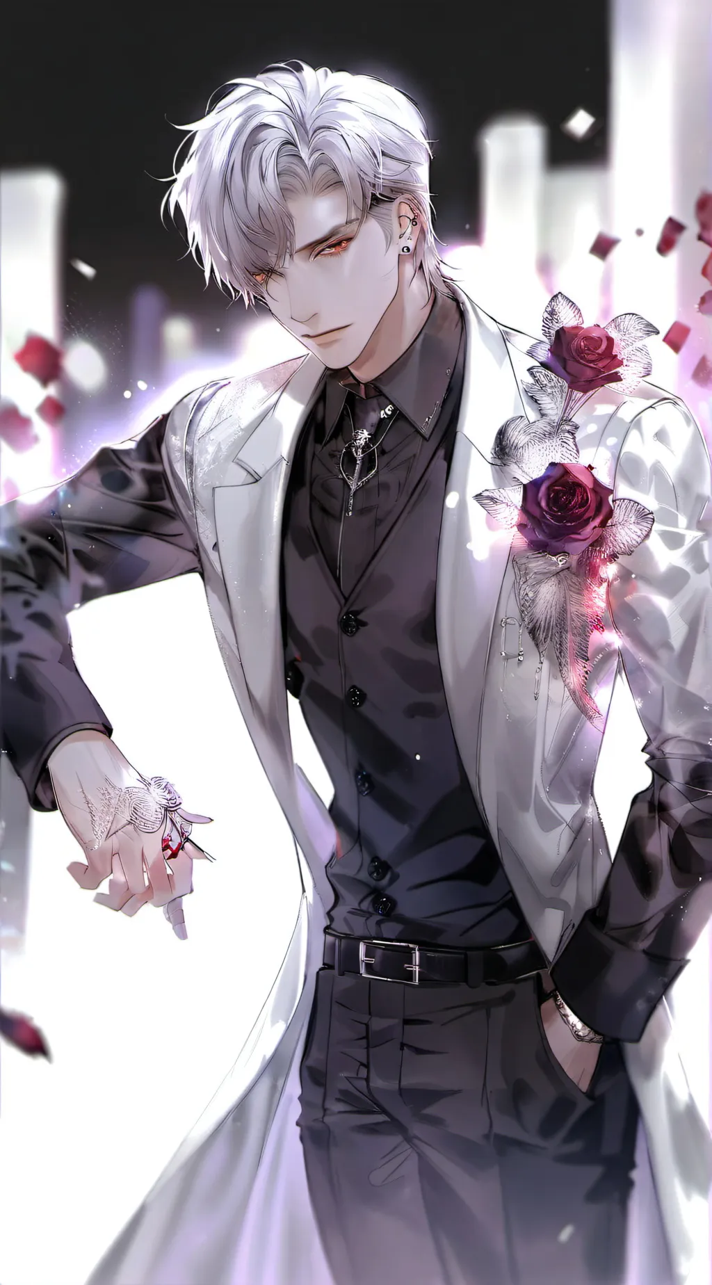 ai character: adam background