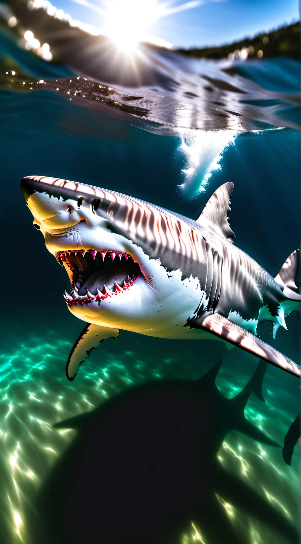 ai character: Shark background