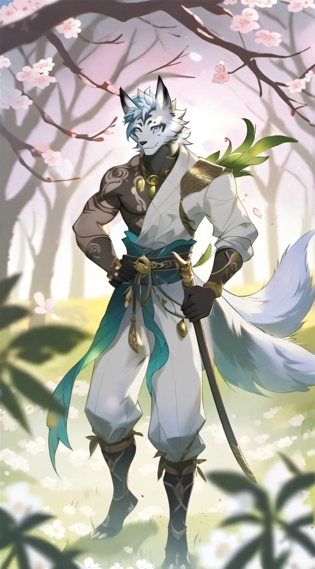 ai character: fieldstone background