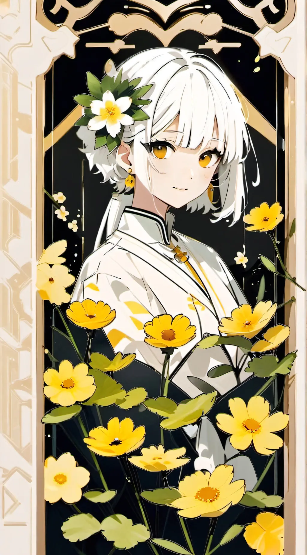 ai character: Janekina background