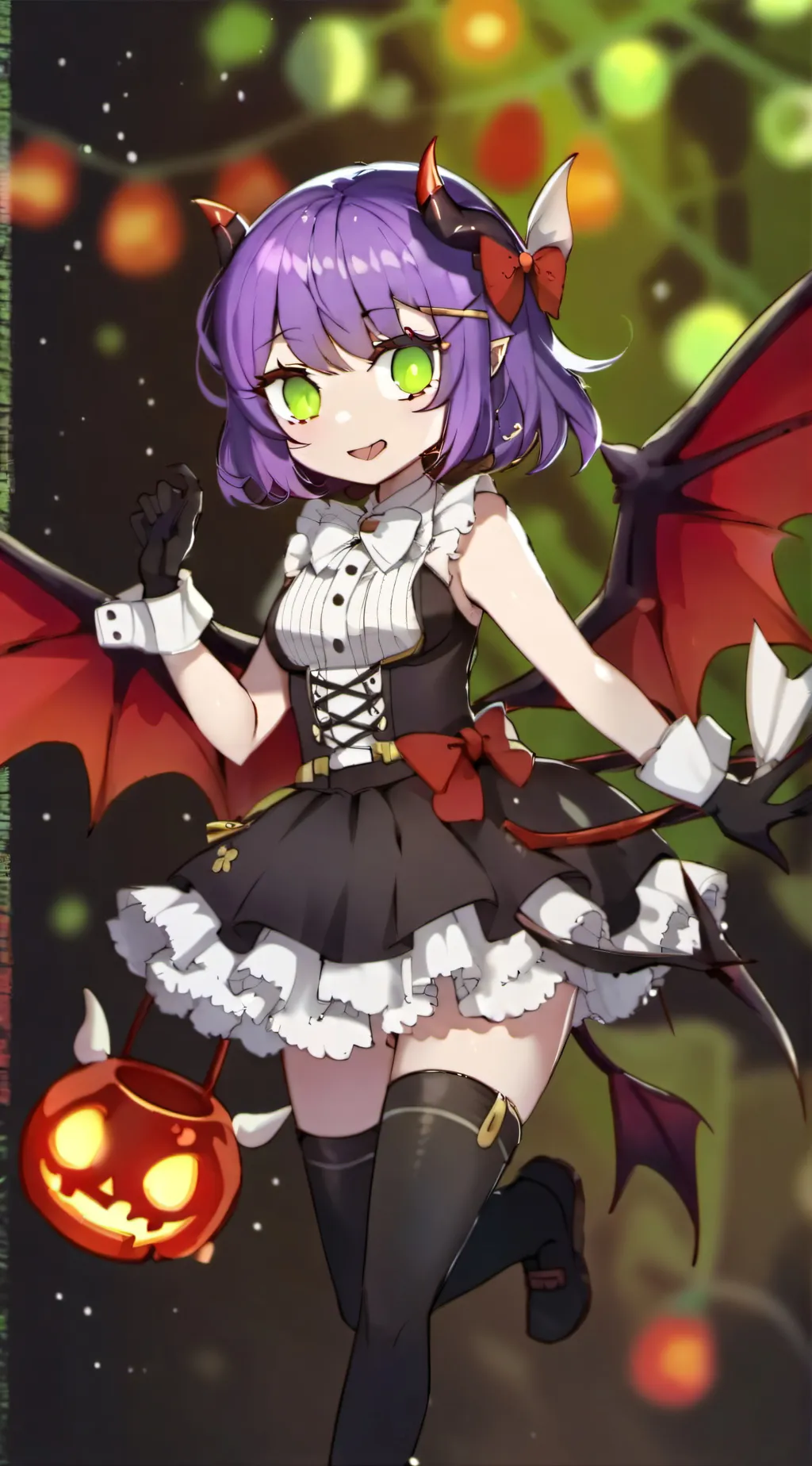 ai character: Snowfox background