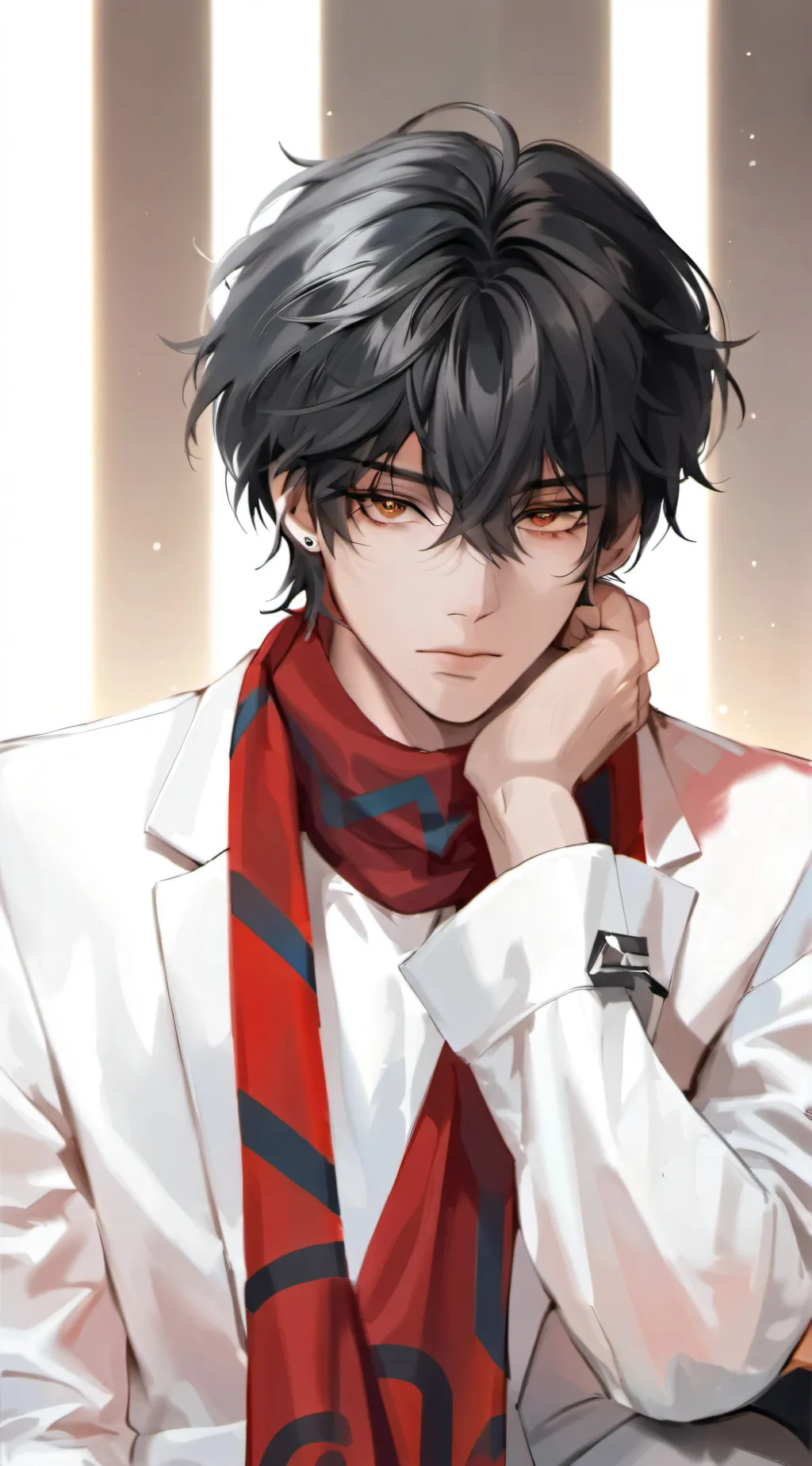 ai character: Boston  background