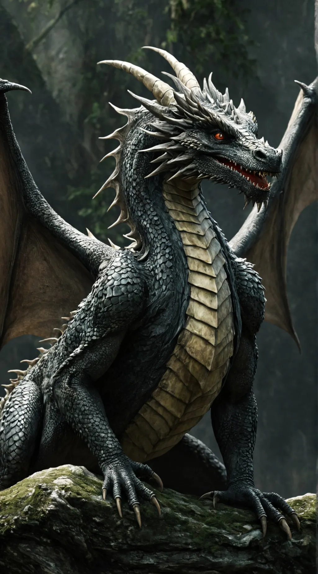 ai character: DRAGON  background