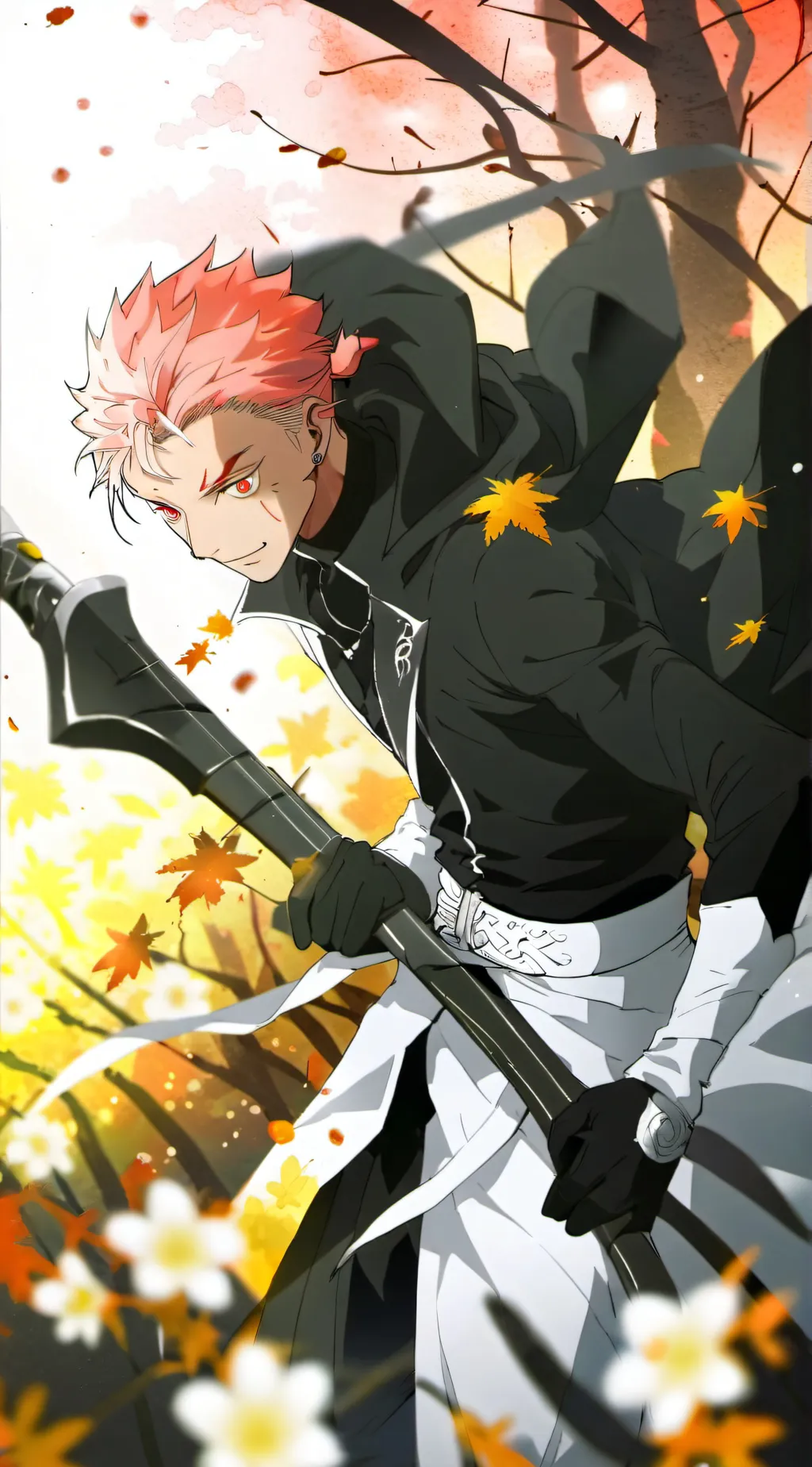 ai character: kny again  background