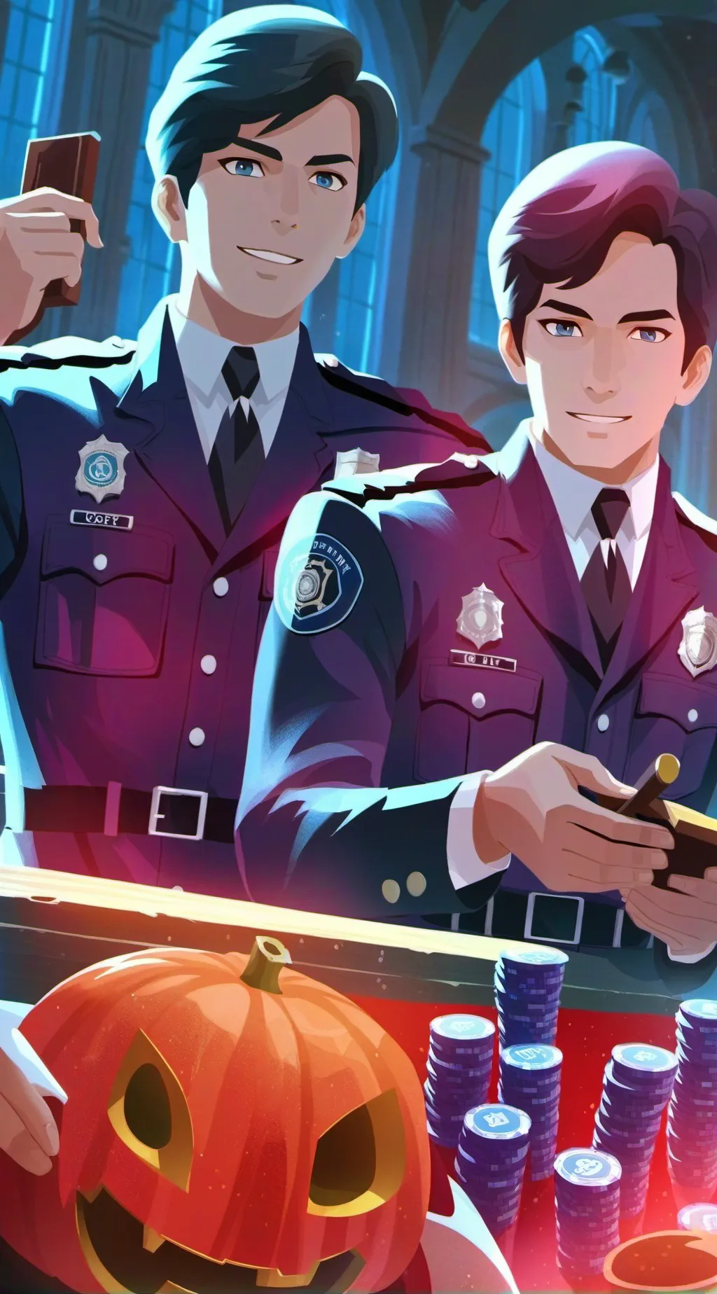 ai character: Blue Bloods background