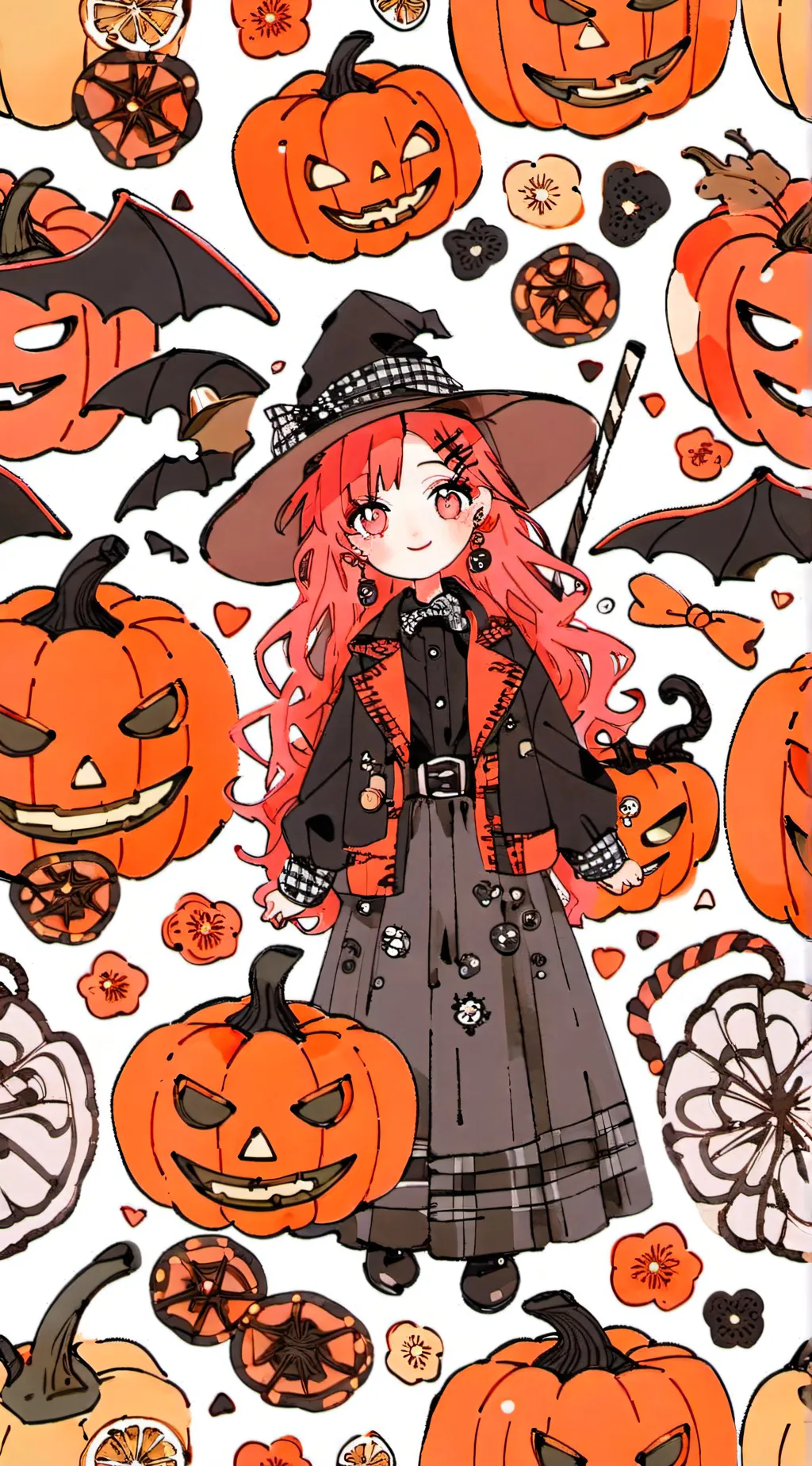 ai character: FPE Halloween background