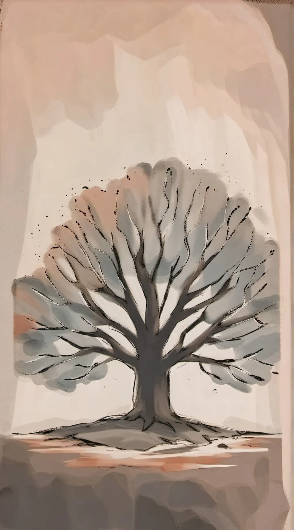 ai character: Tree background