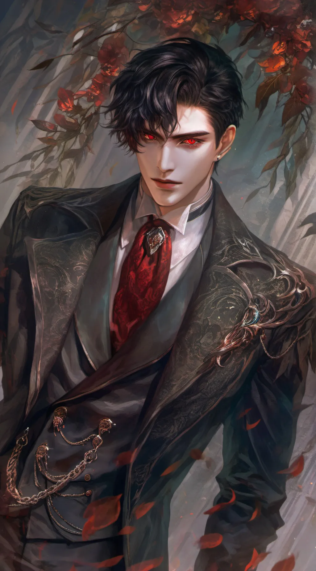 ai character: Vampire mafia background