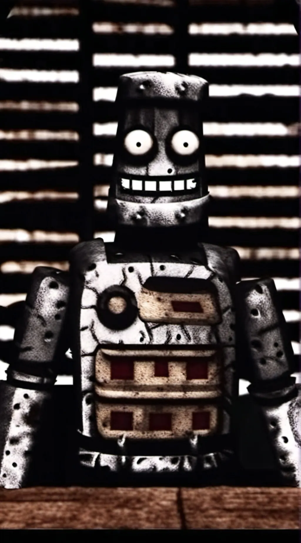 ai character: I SEE YOU.. background