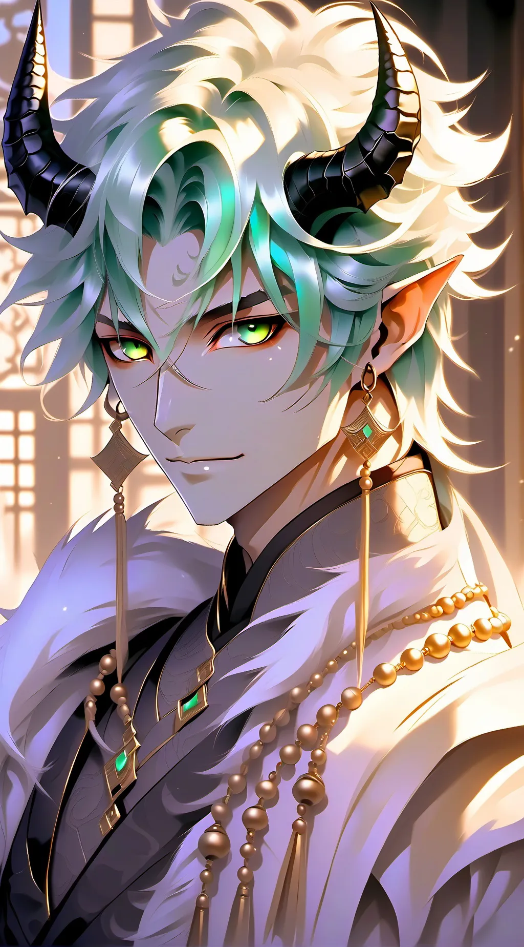 ai character: Lucian Goblin King background