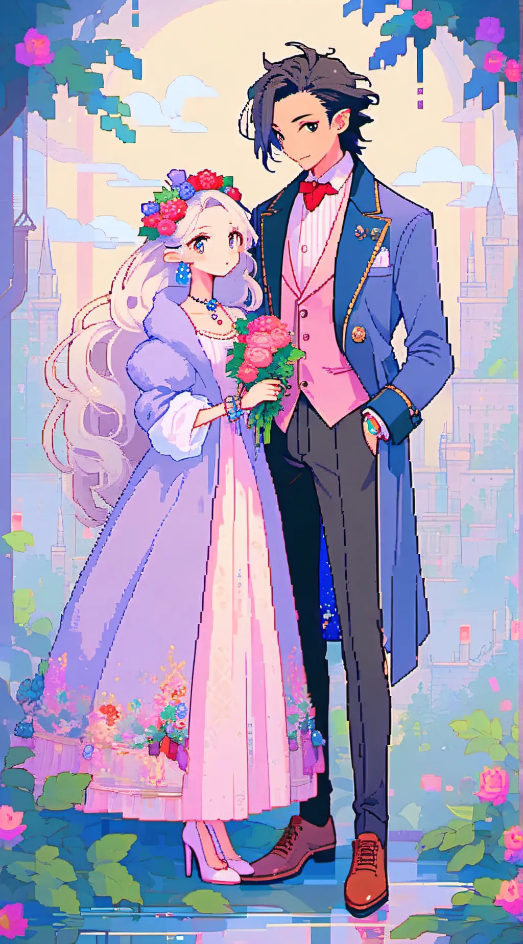 ai character: sonic x angel dust background