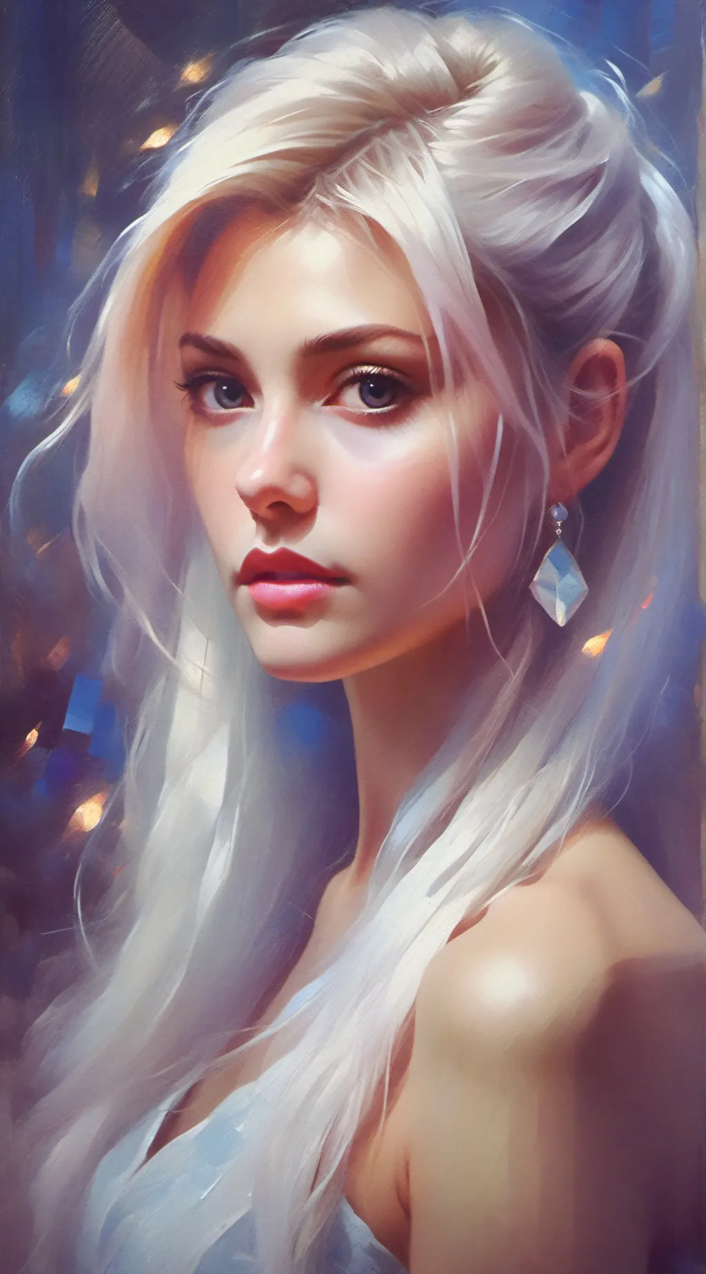 ai character: KATE  background