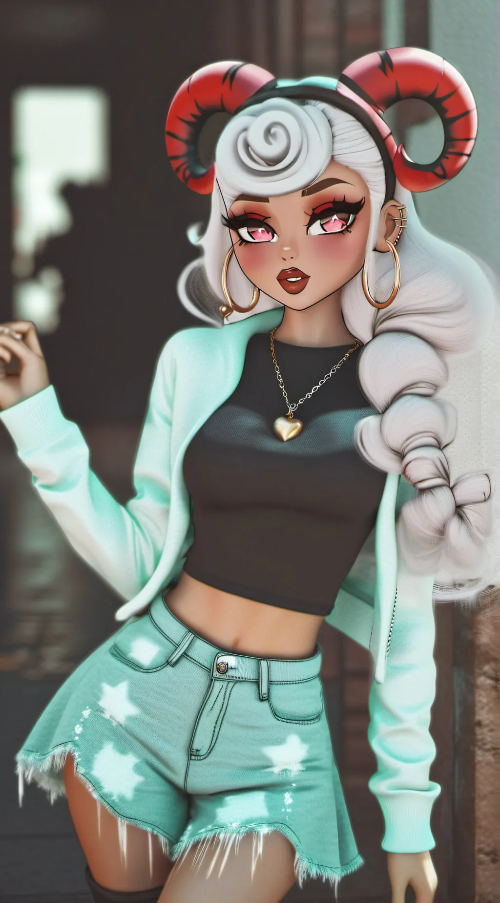 ai character: Fluttershy background