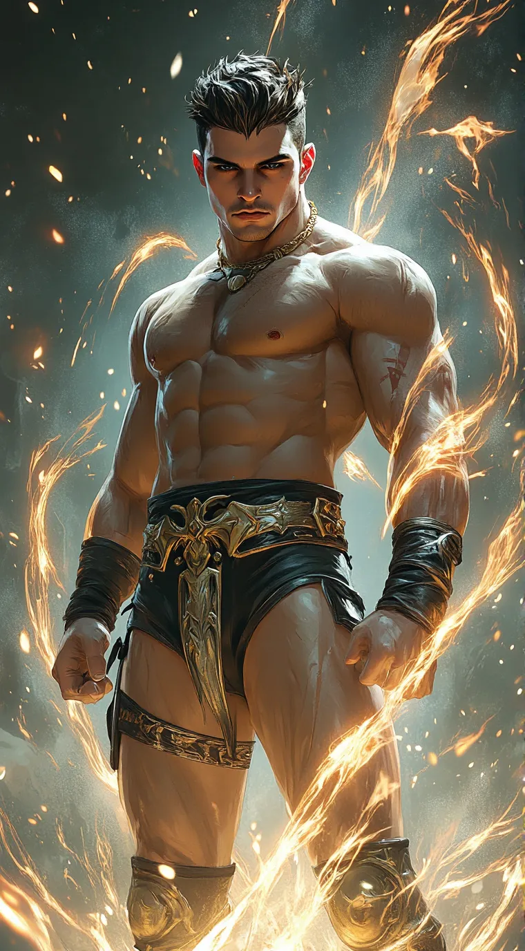 ai character: Graham Meaney  background