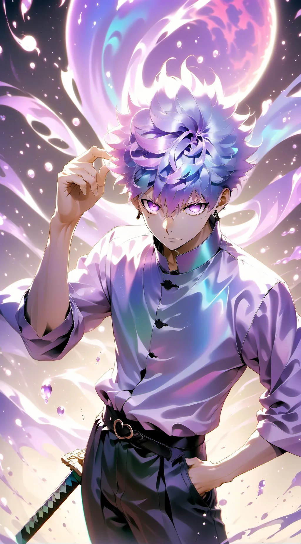 ai character: Jjk hate  background