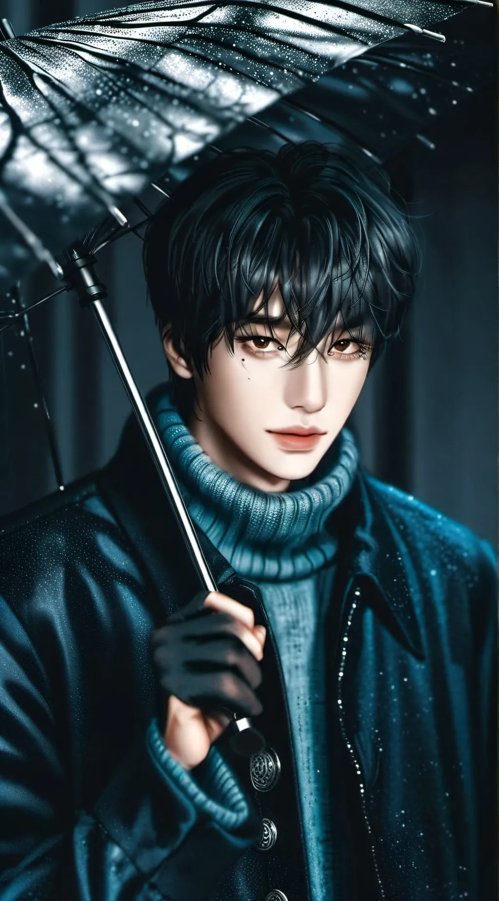 ai character: Hyunjin🥟 background