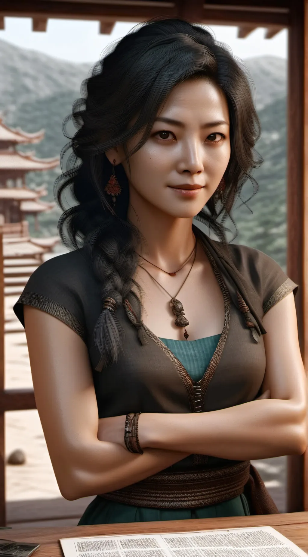 ai character: Karen background