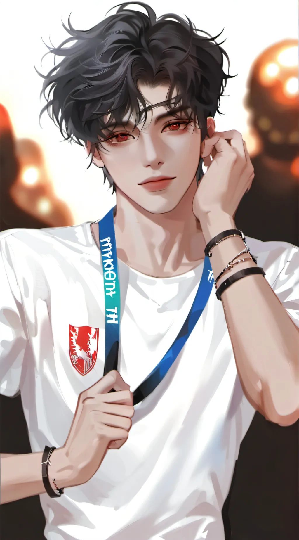 ai character: valerio background