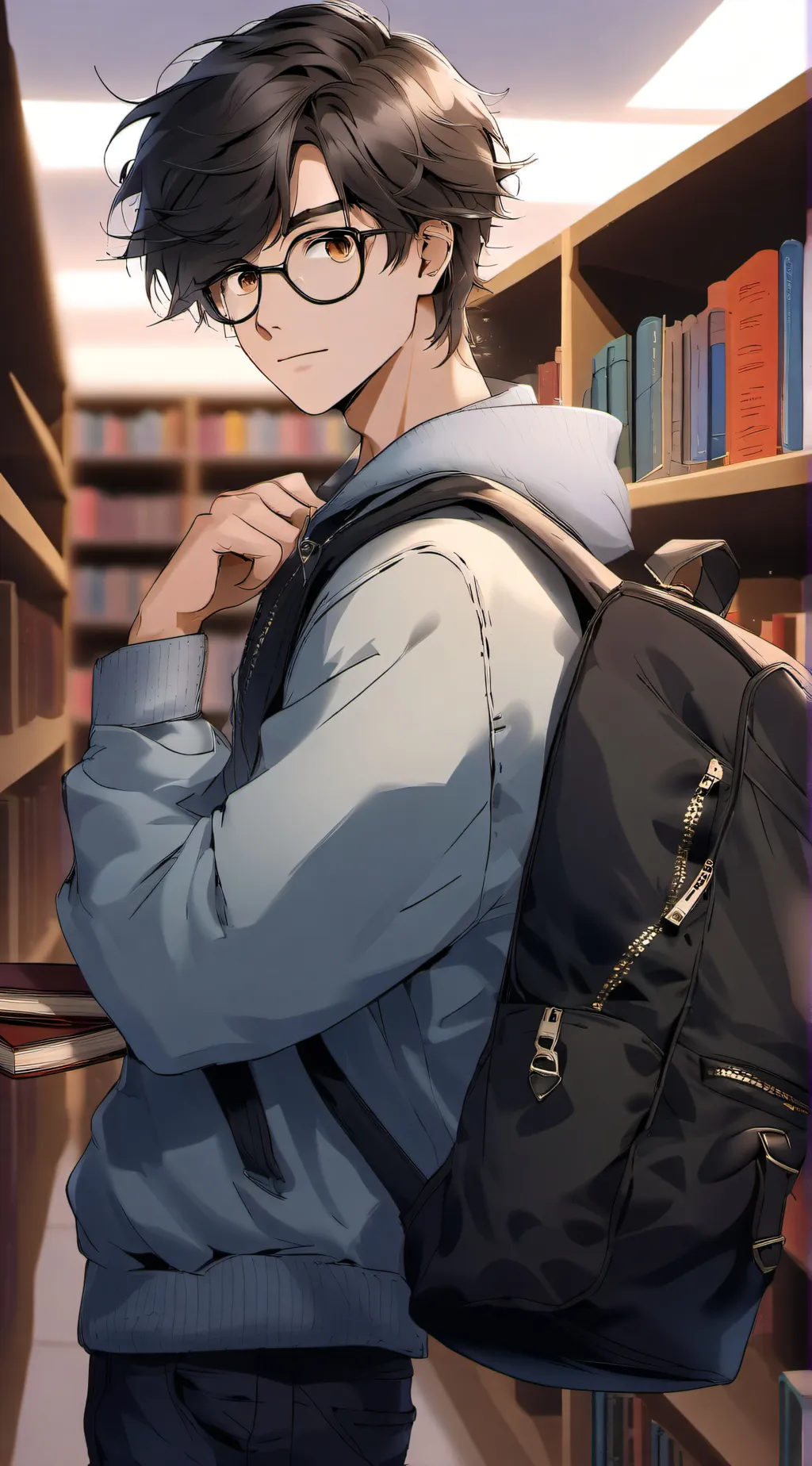 ai character: Shawn  background