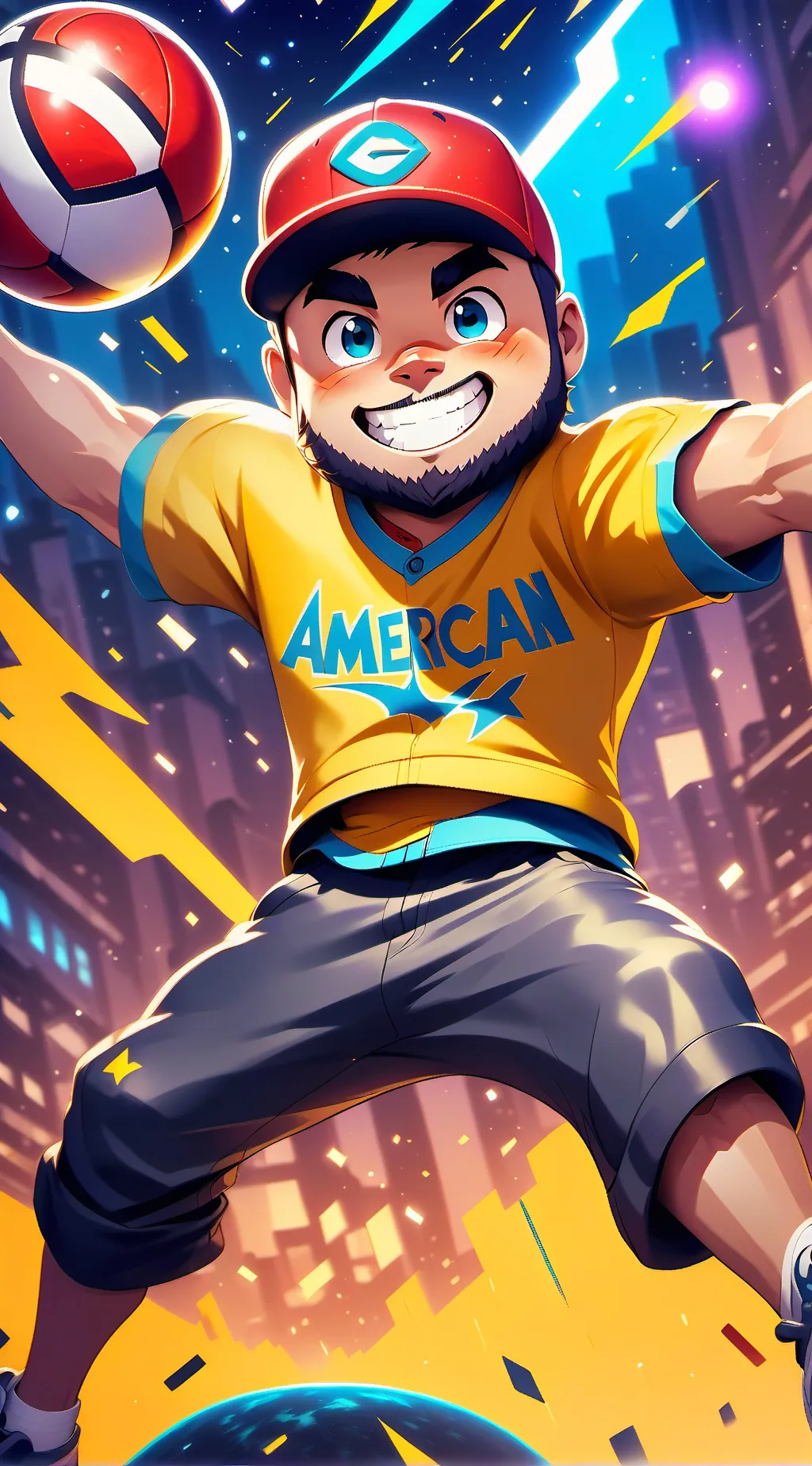 ai character: super mario r  background