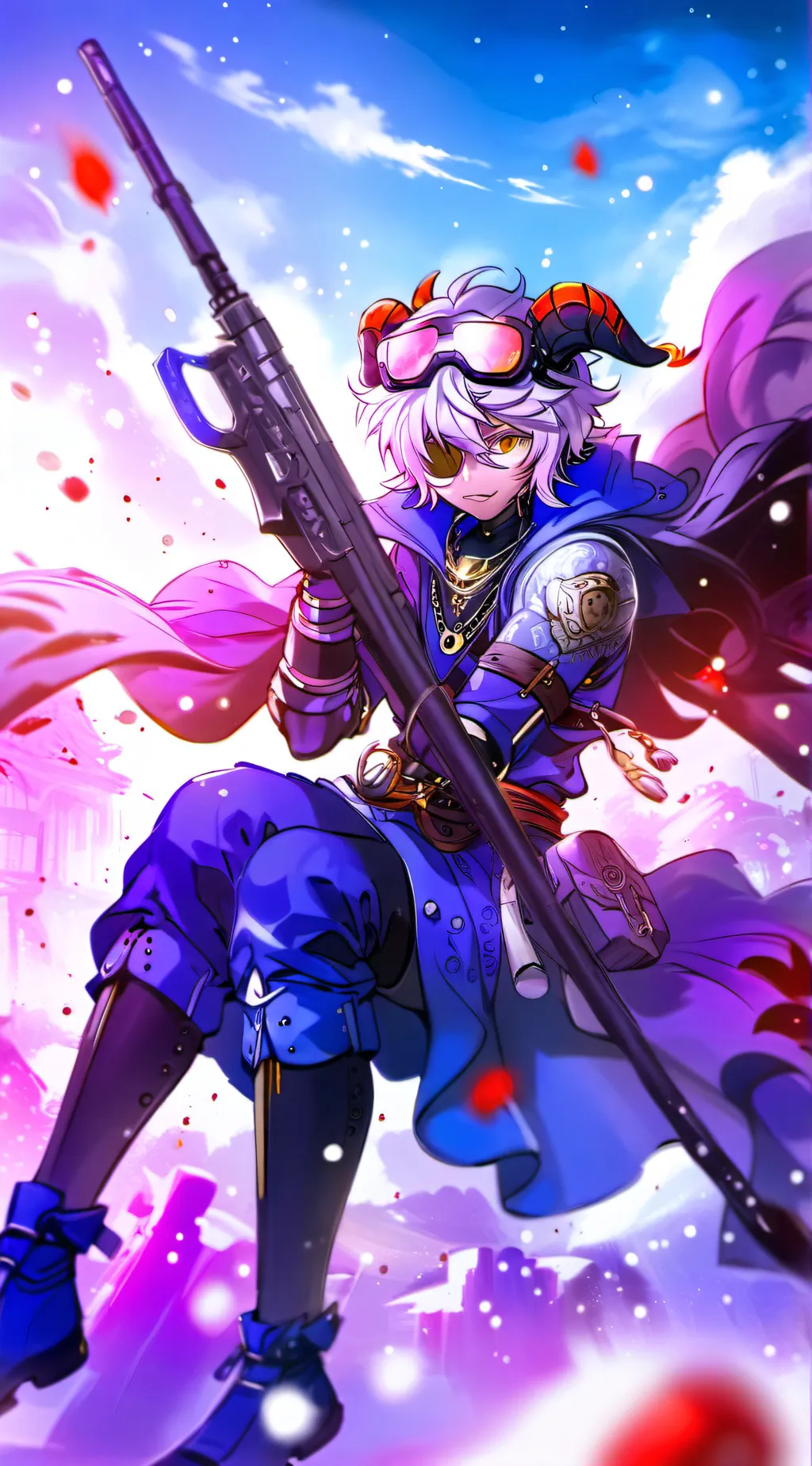 ai character: Under Balance  background