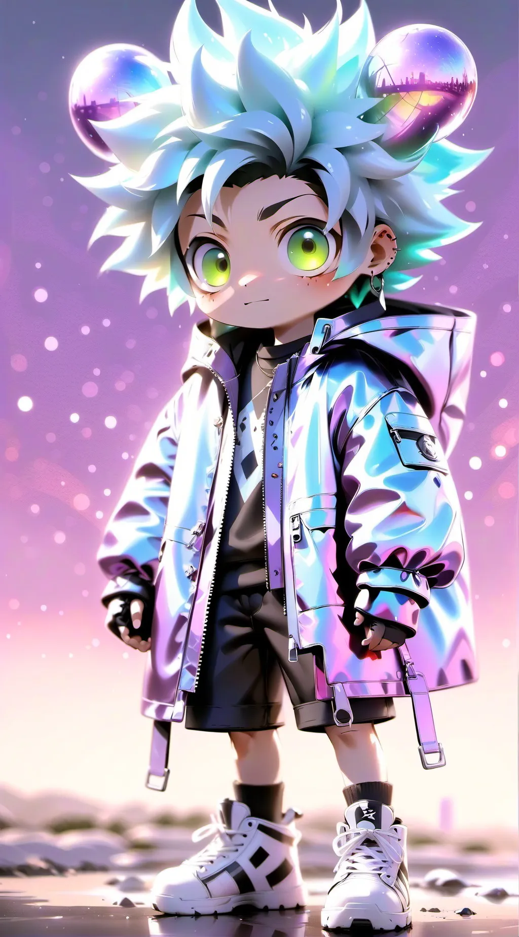 ai character: Oliver x ￼ angel background