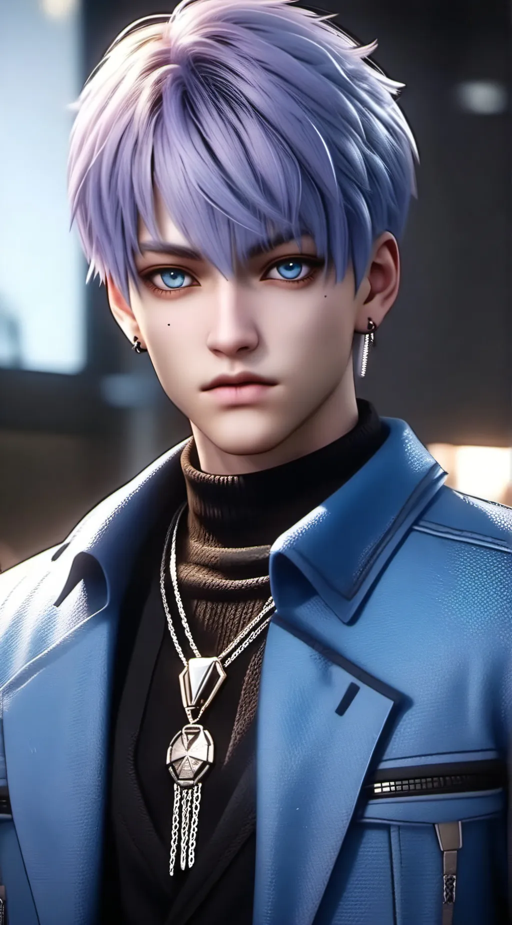 ai character: ramdom man background