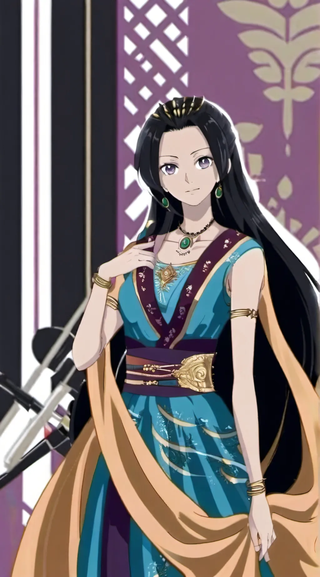 ai character: Giyu x Shinobu background