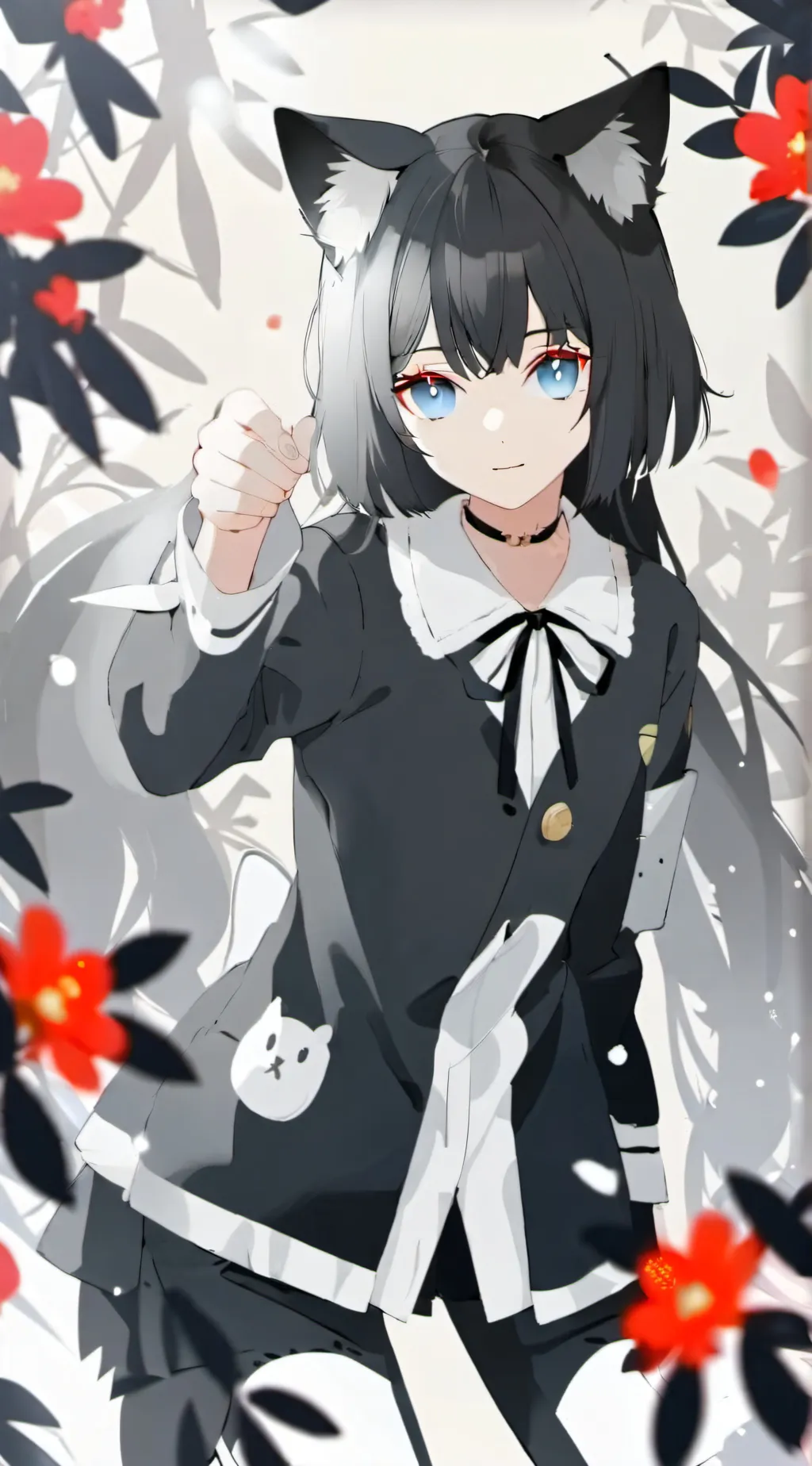 ai character: Luna background