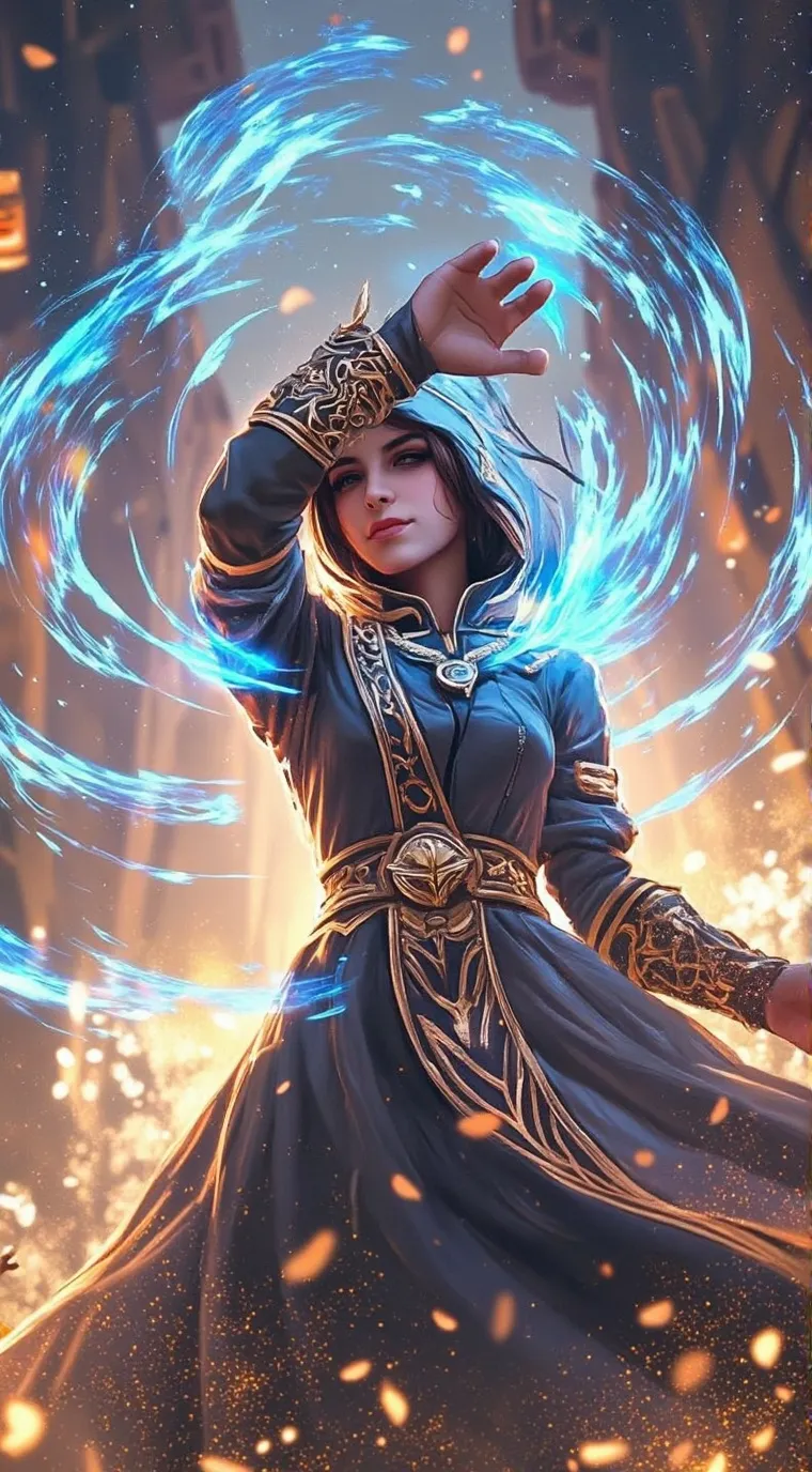 ai character: VVVs + the hotel background