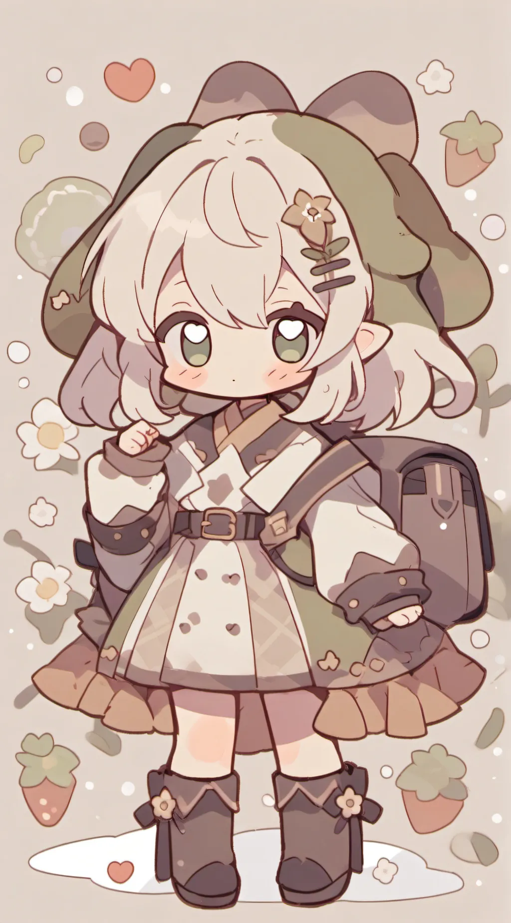 ai character: Fpe but my ocs  background