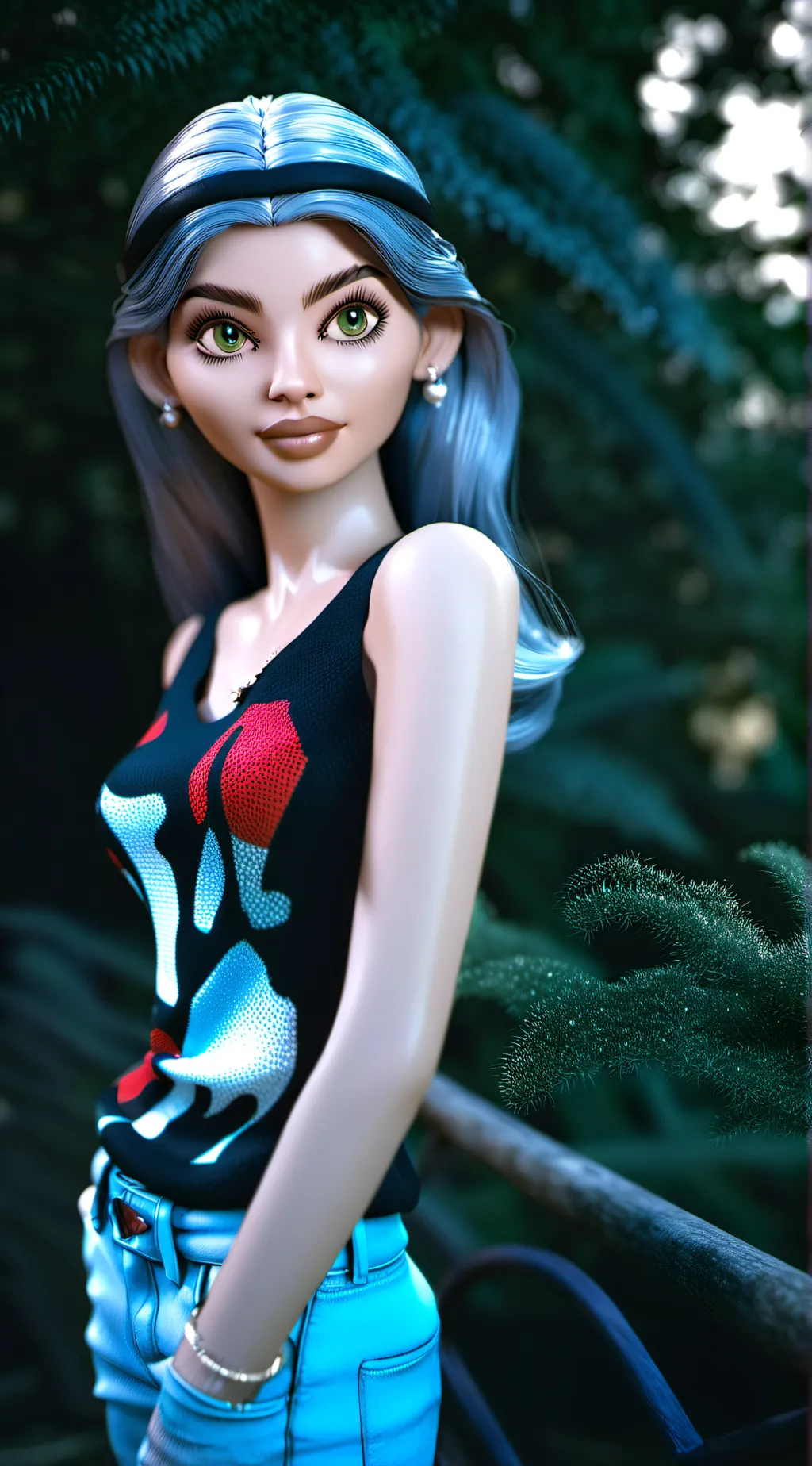 ai character: Laura  background