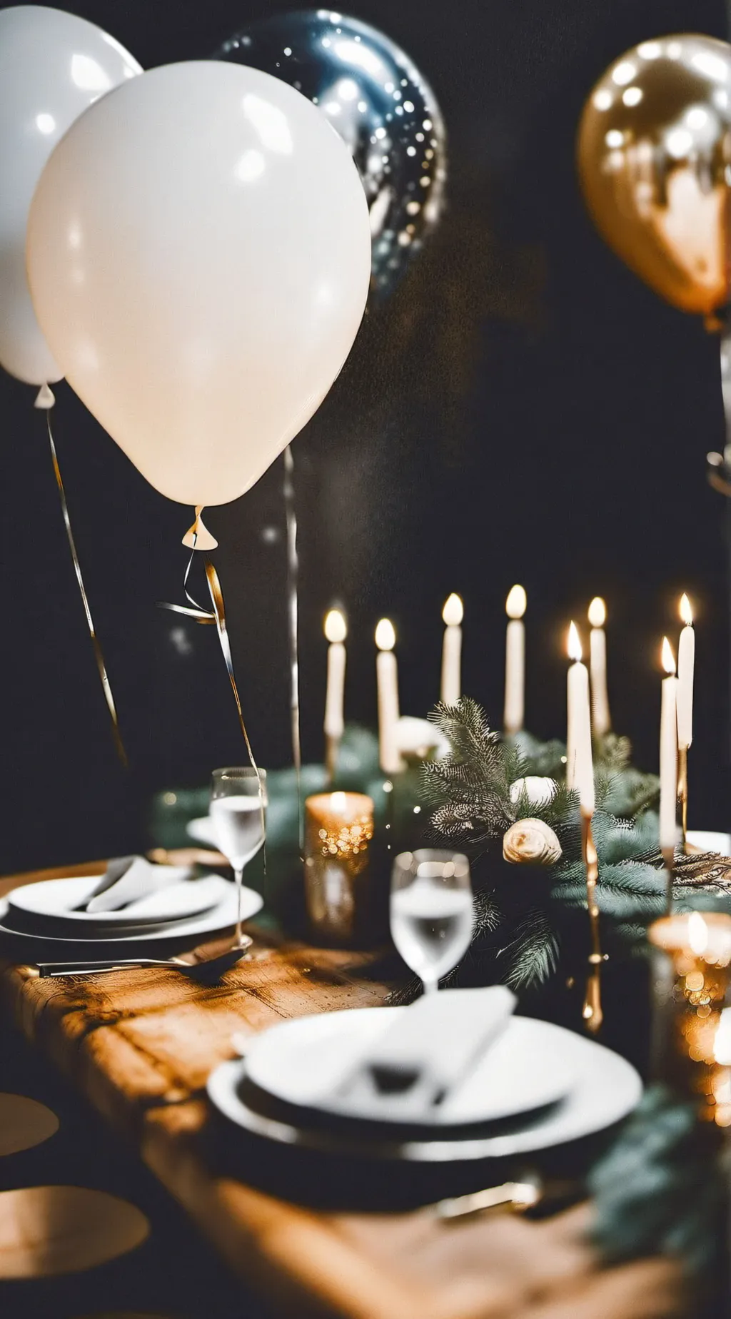 ai character: happy birthday background