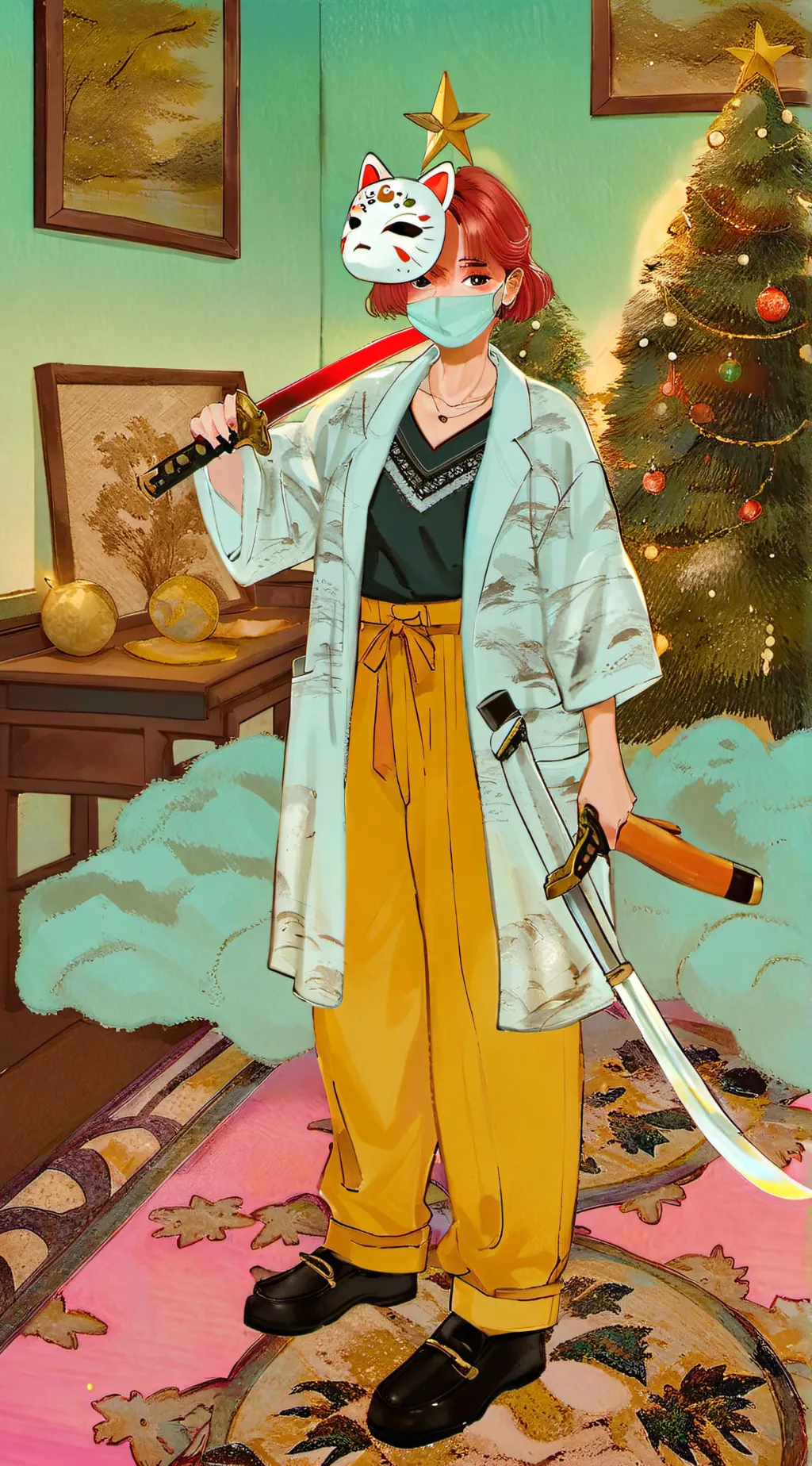 ai character: Yingo  background