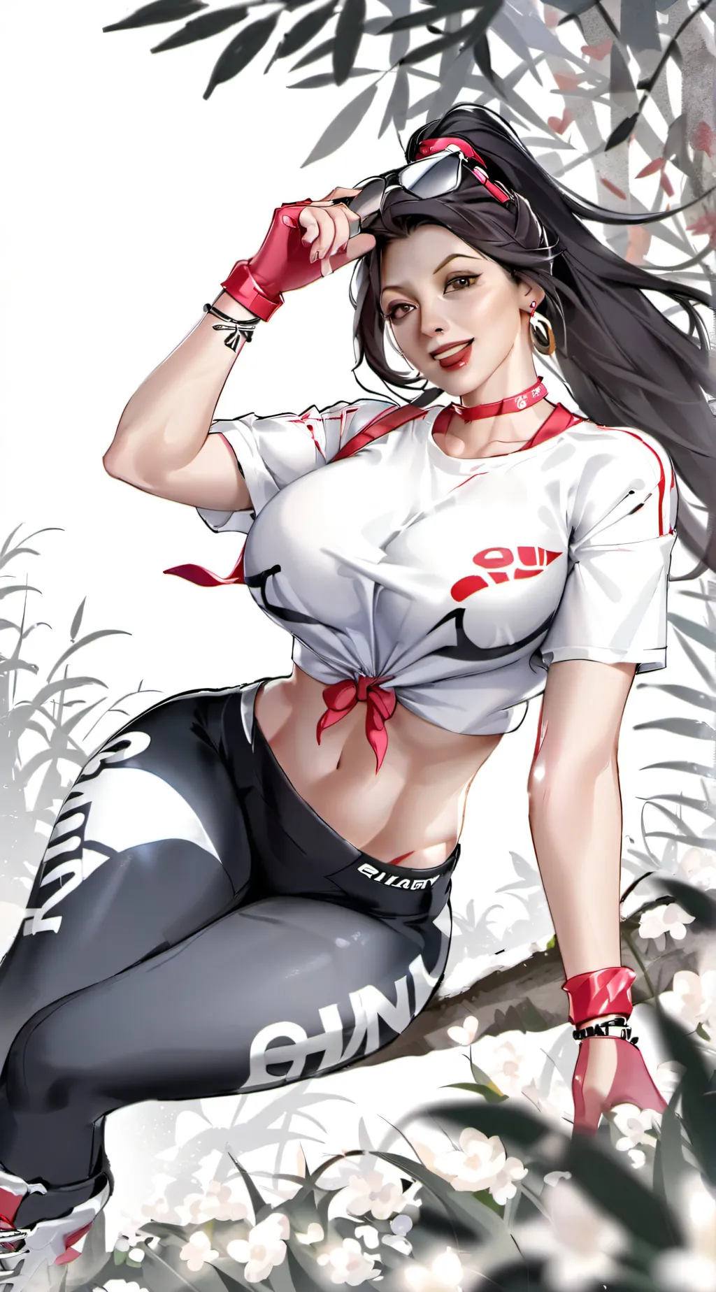 ai character: Roxanne  background