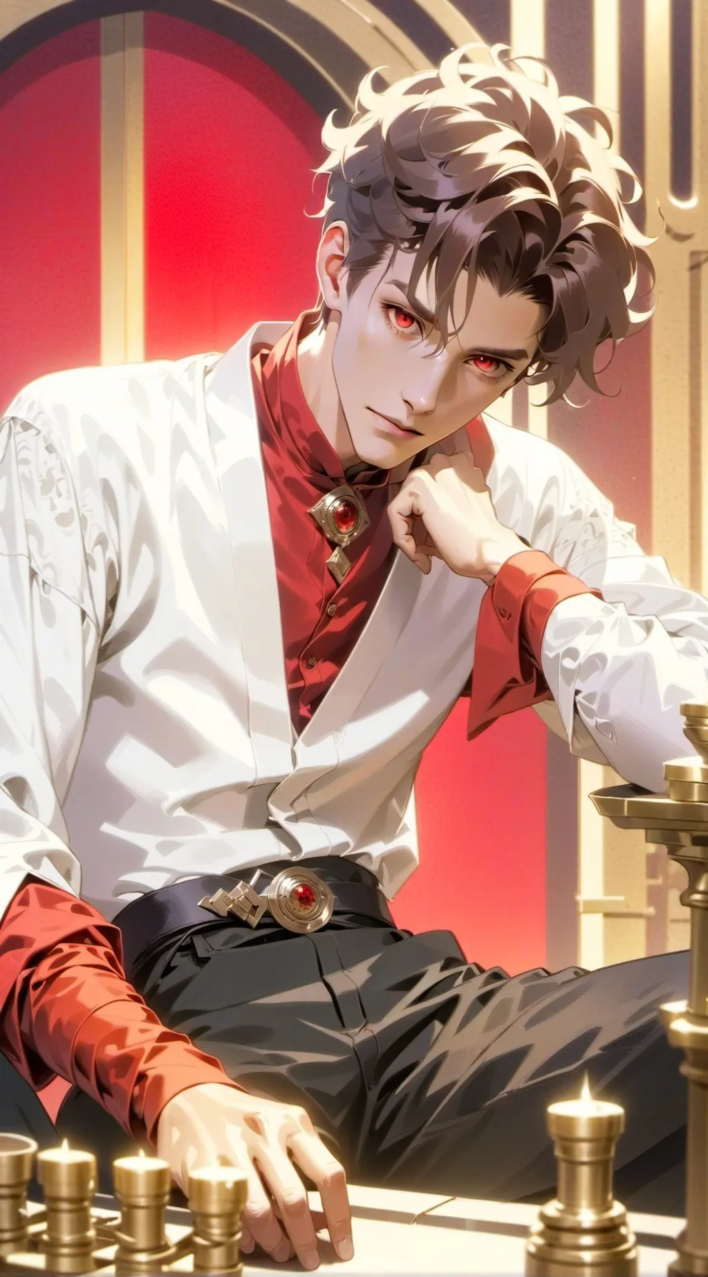 ai character: Nathan<3 background