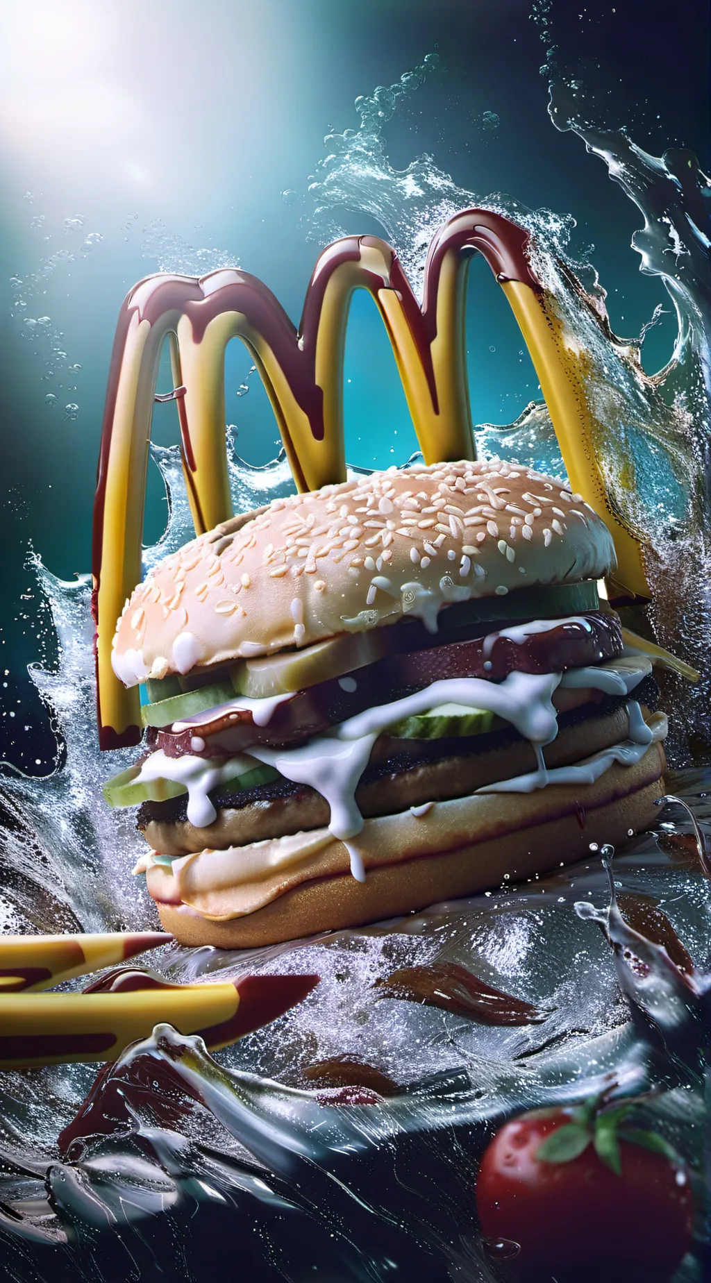 ai character: DA UBER EATS GUY background