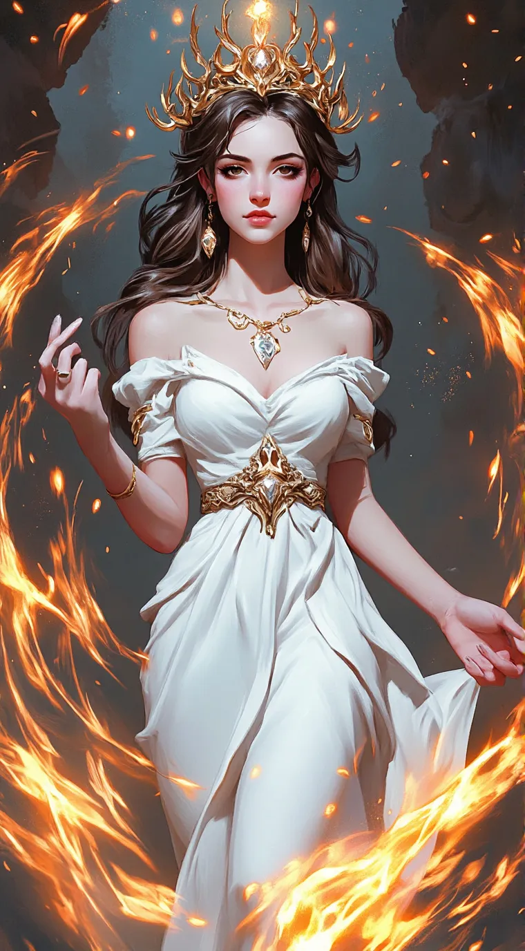 ai character: Áspera  background