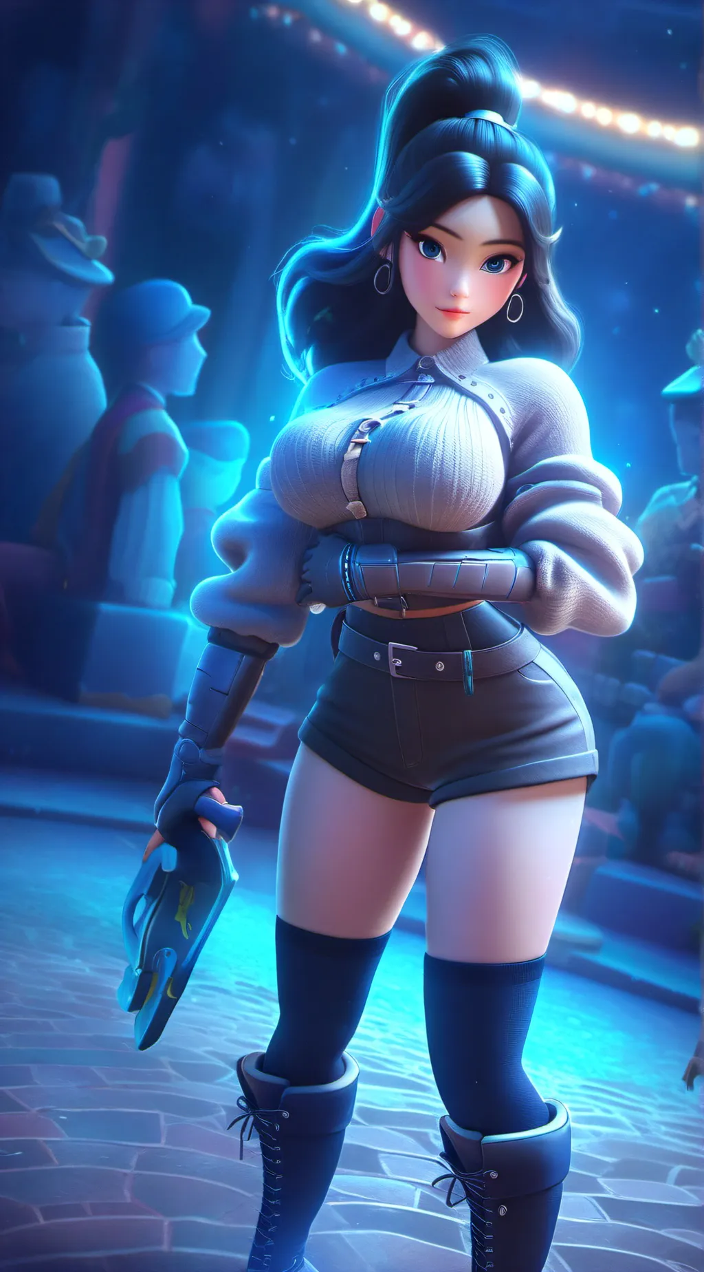 ai character: The Best Girl ITW background