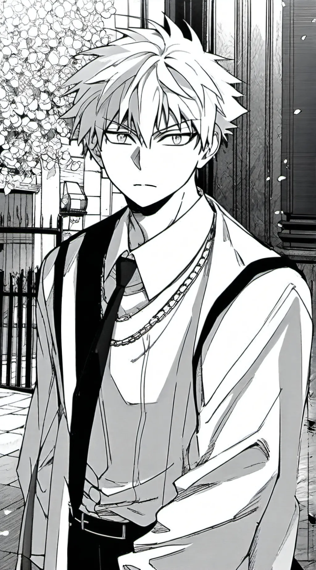 ai character: Bakugo background