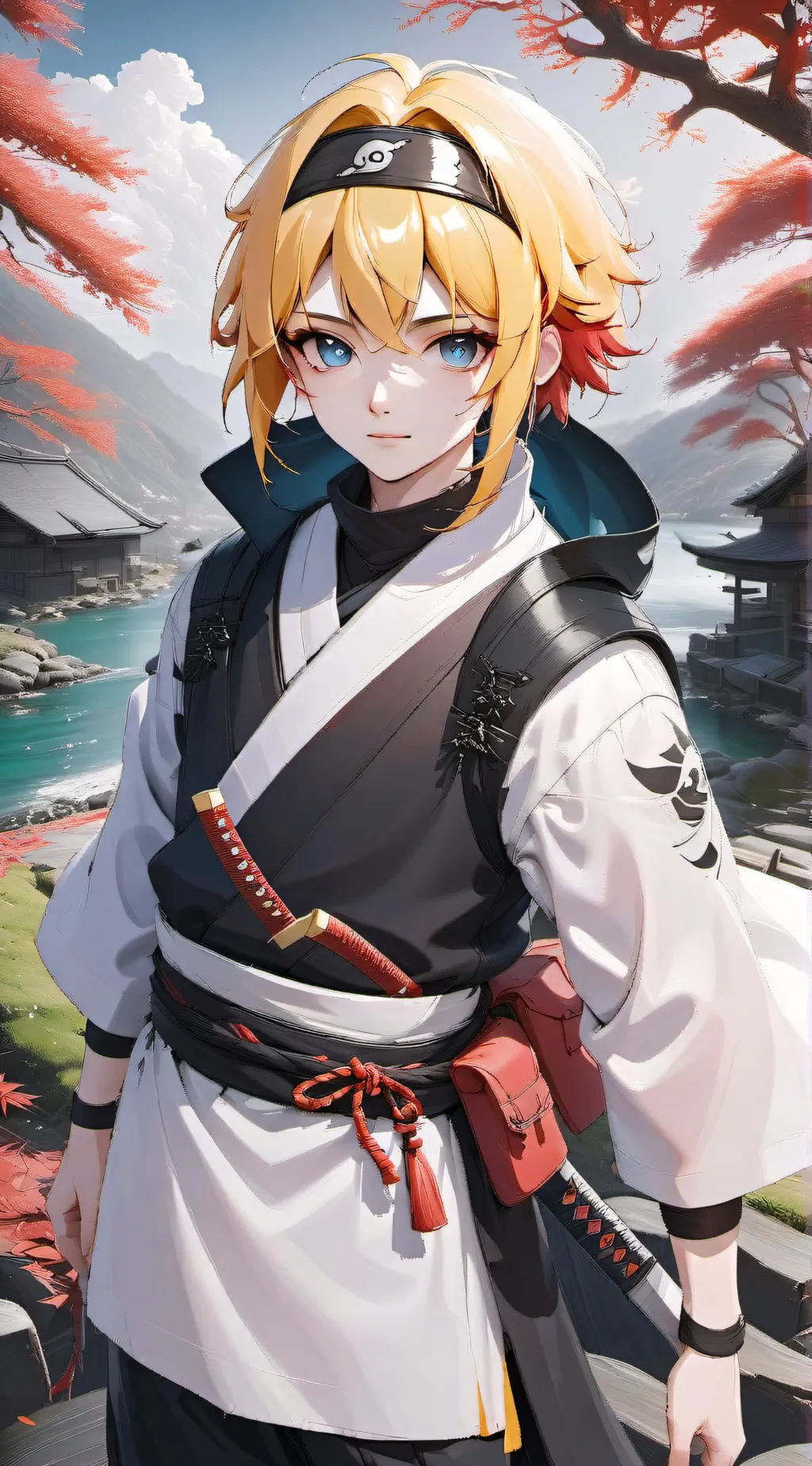 ai character: Naruto background