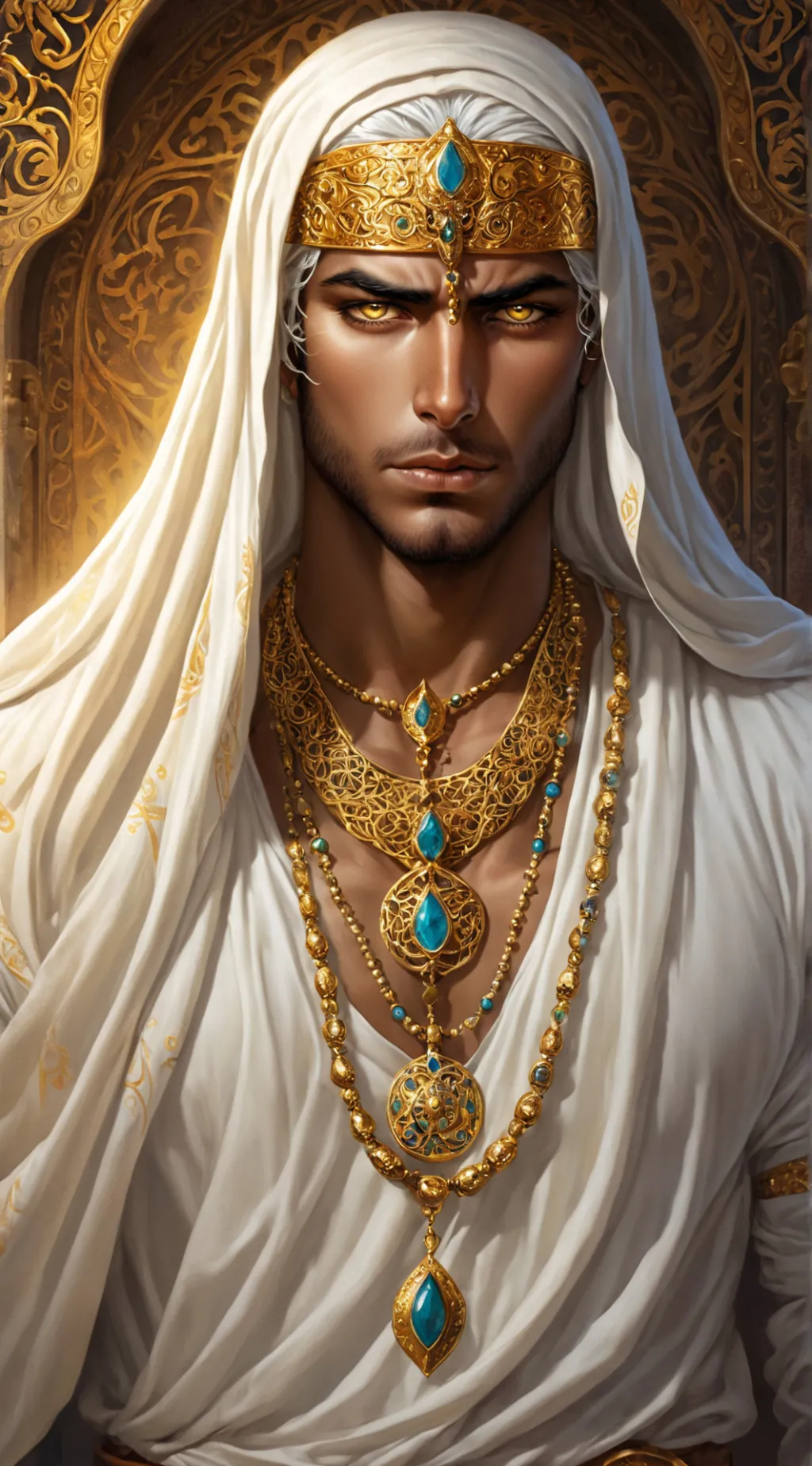 ai character: Amir background