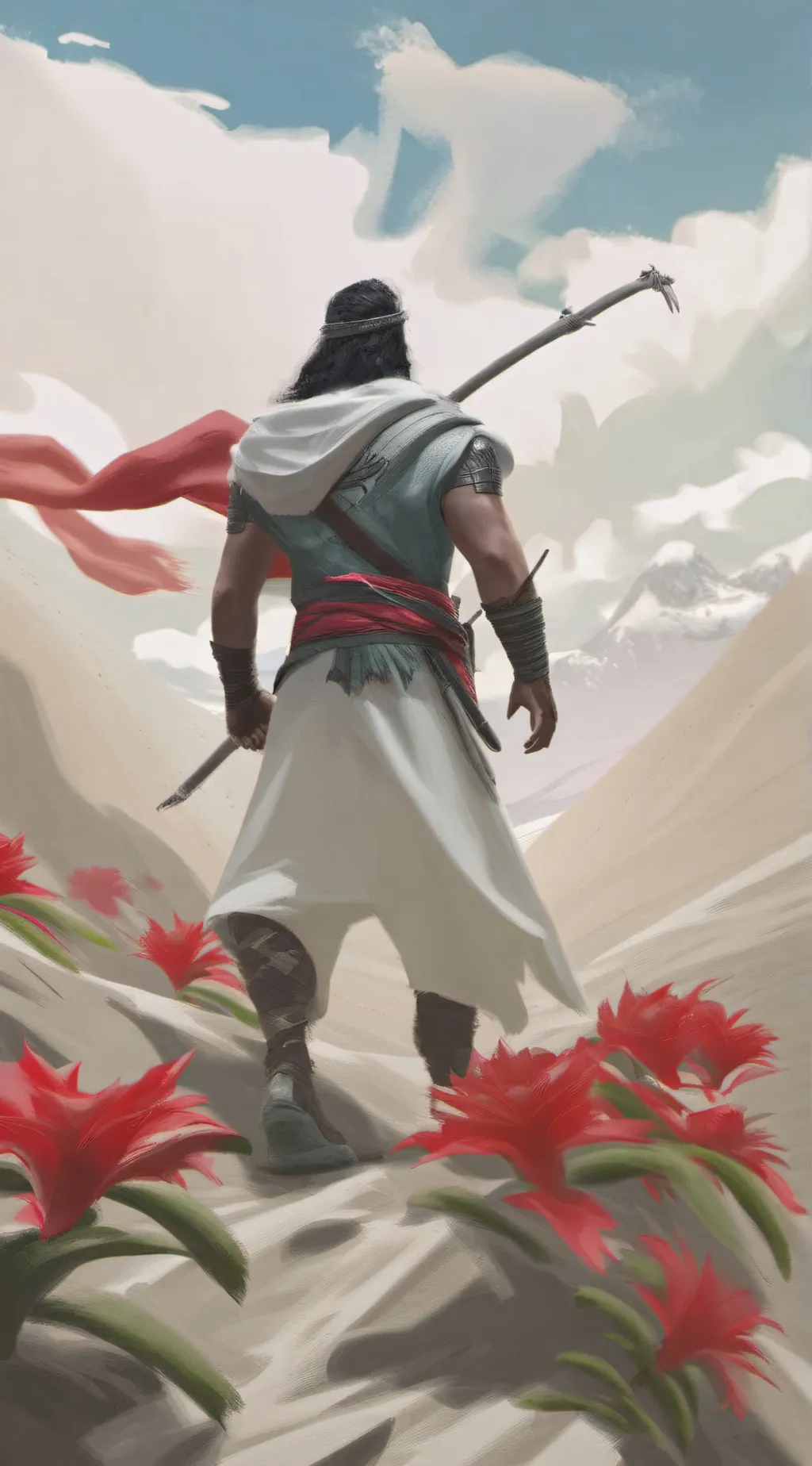 ai character: grandmother  background