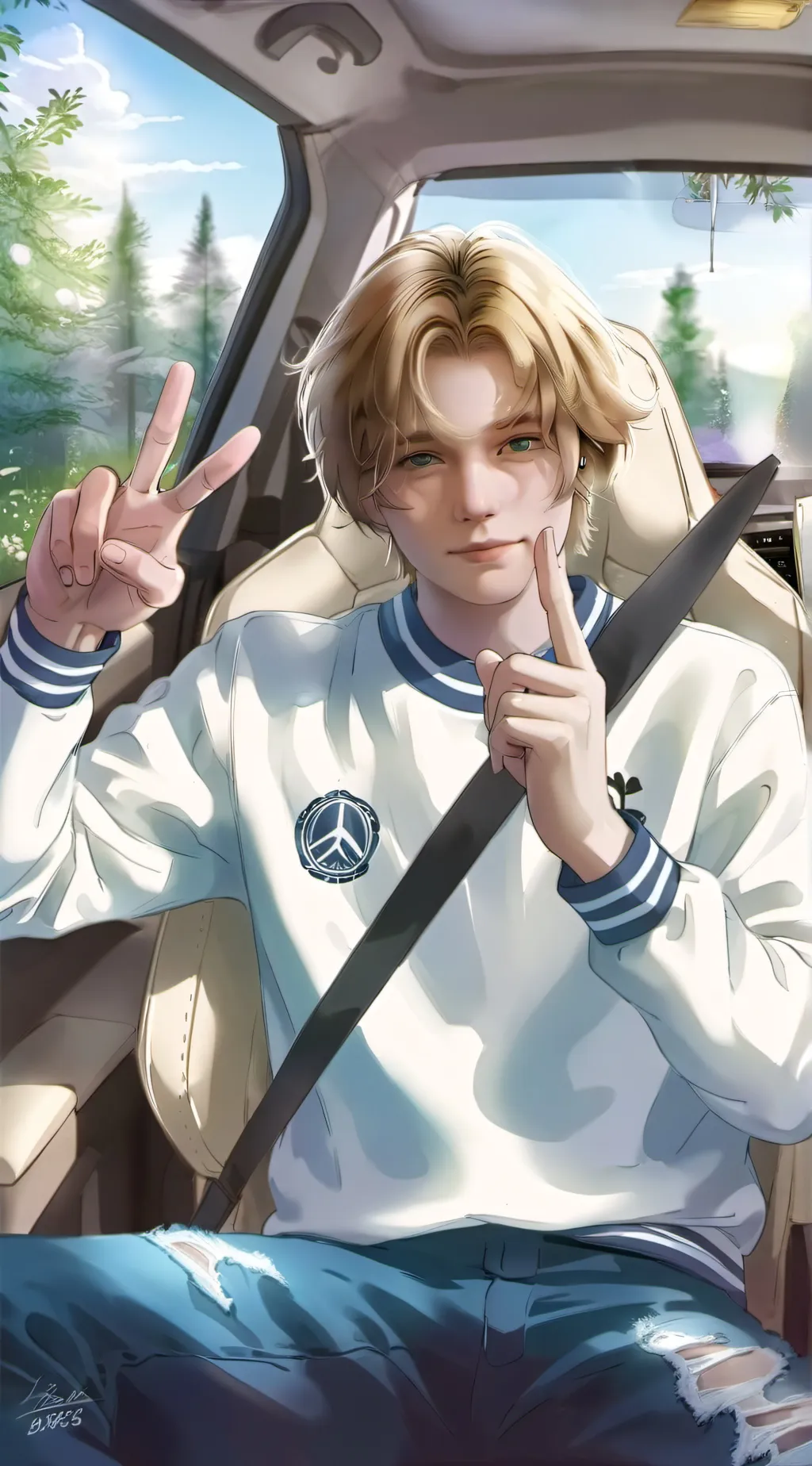 ai character: My friend group background