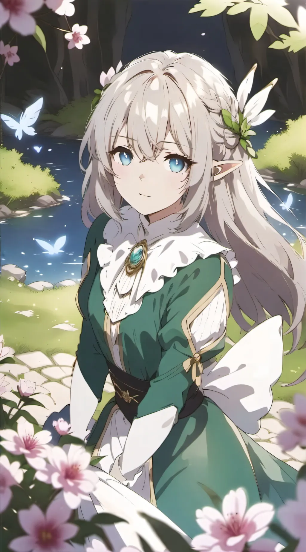 ai character: Elfine background