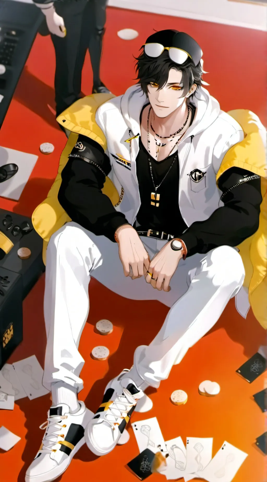 ai character: Luke  background