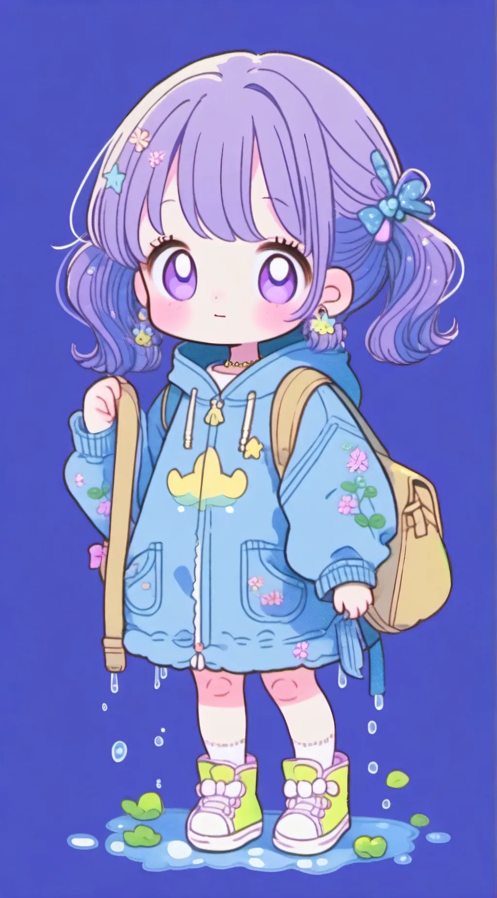 ai character: lilly little sis background
