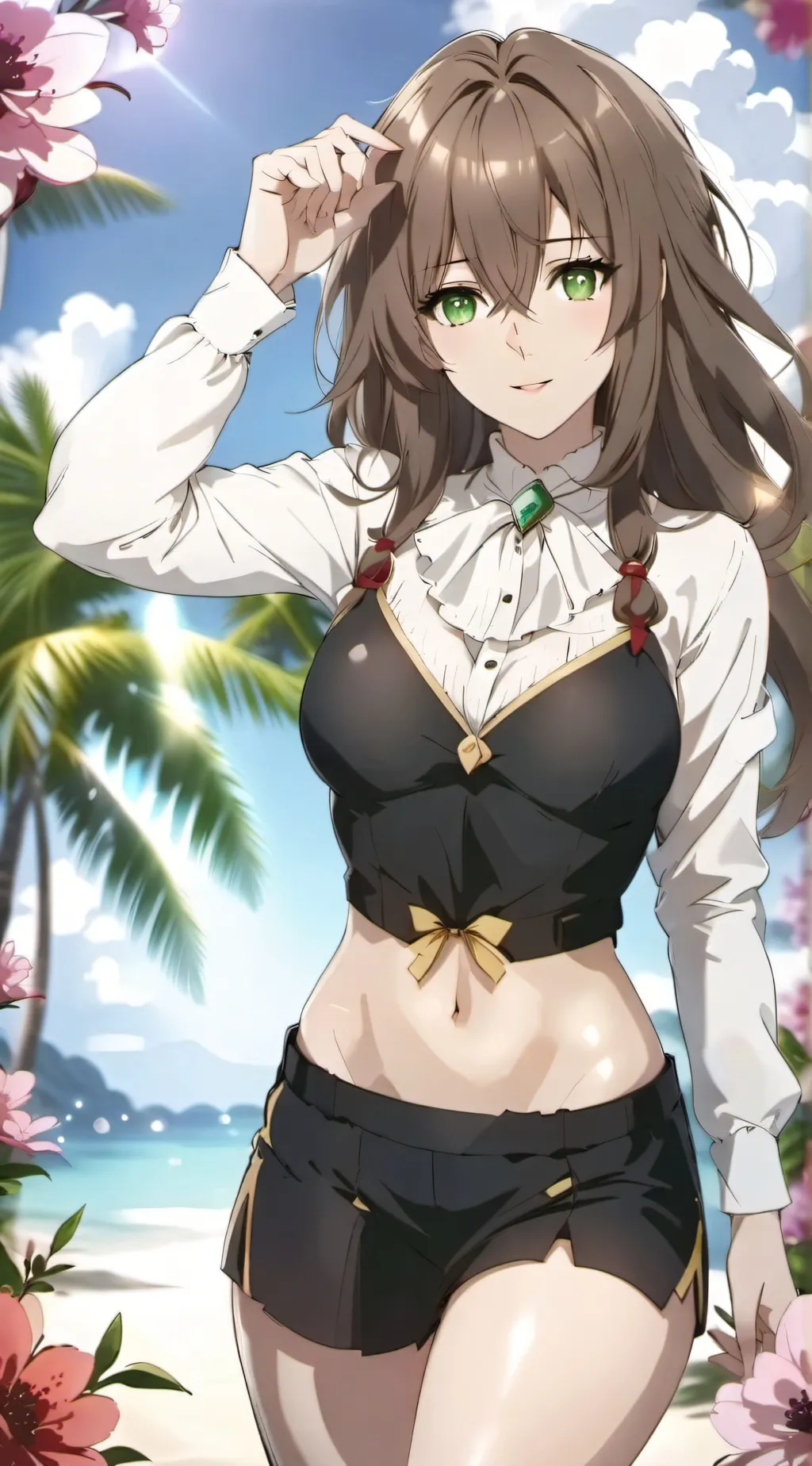 ai character: Emily  background