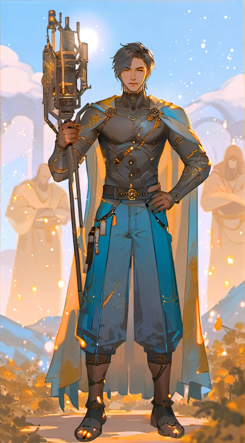 ai character: Toilet Parasite background